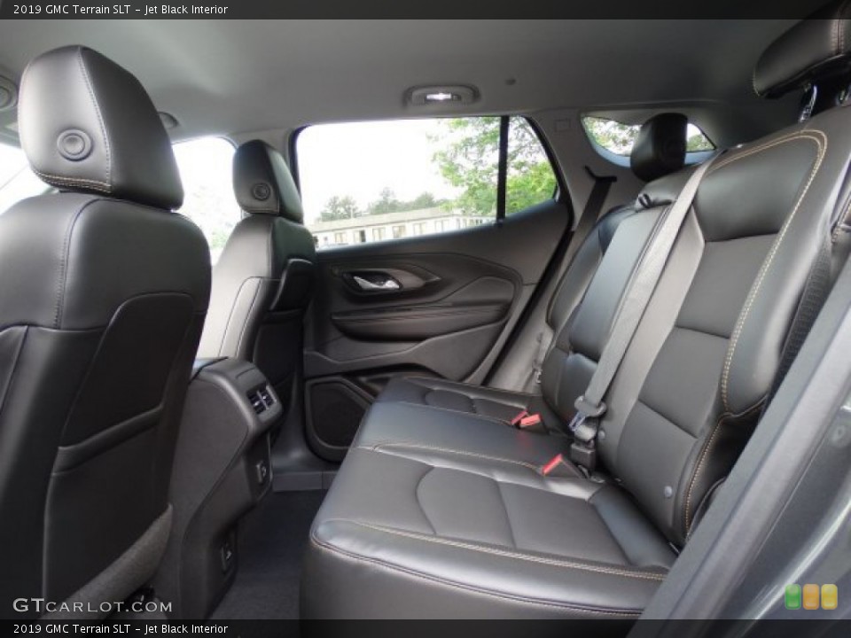 Jet Black Interior Rear Seat for the 2019 GMC Terrain SLT #133323141