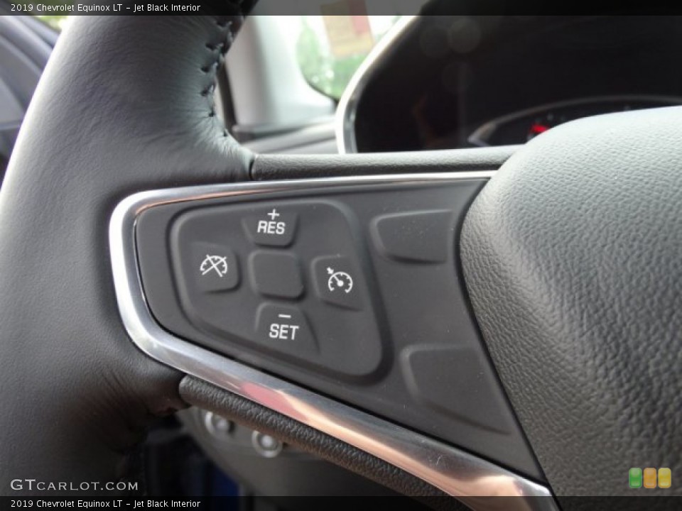 Jet Black Interior Steering Wheel for the 2019 Chevrolet Equinox LT #133323978