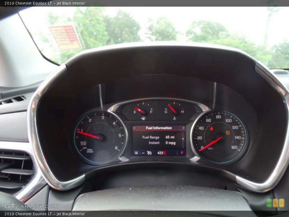Jet Black Interior Gauges for the 2019 Chevrolet Equinox LT #133324005