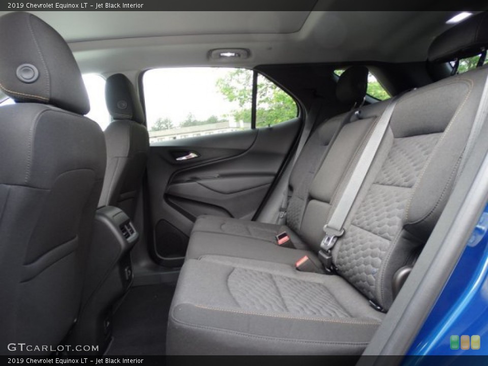 Jet Black Interior Rear Seat for the 2019 Chevrolet Equinox LT #133324110