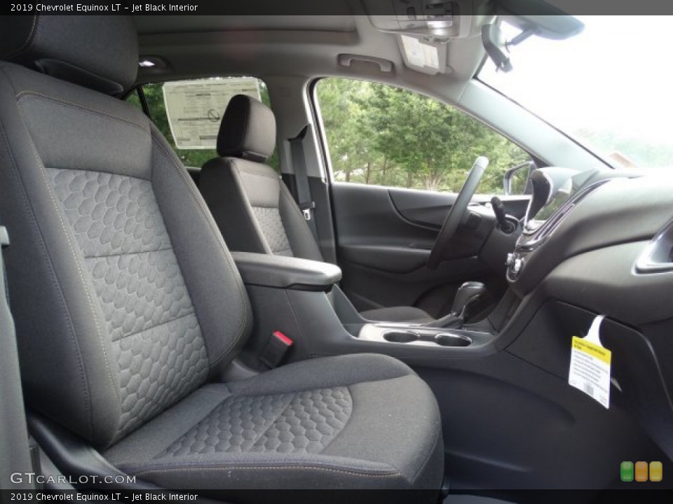 Jet Black Interior Front Seat for the 2019 Chevrolet Equinox LT #133324197