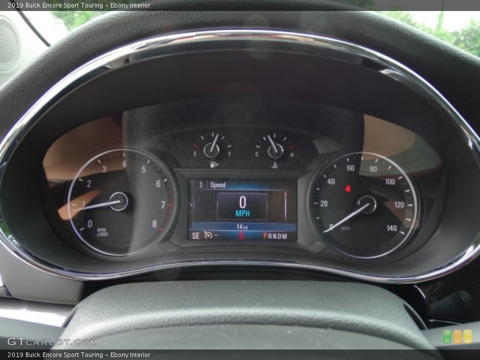 Ebony Interior Gauges for the 2019 Buick Encore Sport Touring #133324434
