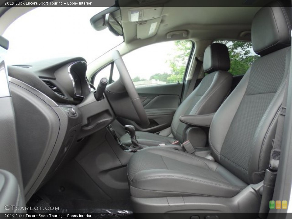 Ebony Interior Front Seat for the 2019 Buick Encore Sport Touring #133325790