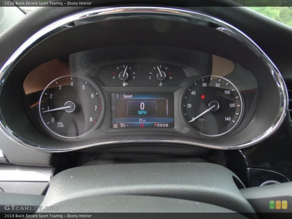 Ebony Interior Gauges for the 2019 Buick Encore Sport Touring #133325829