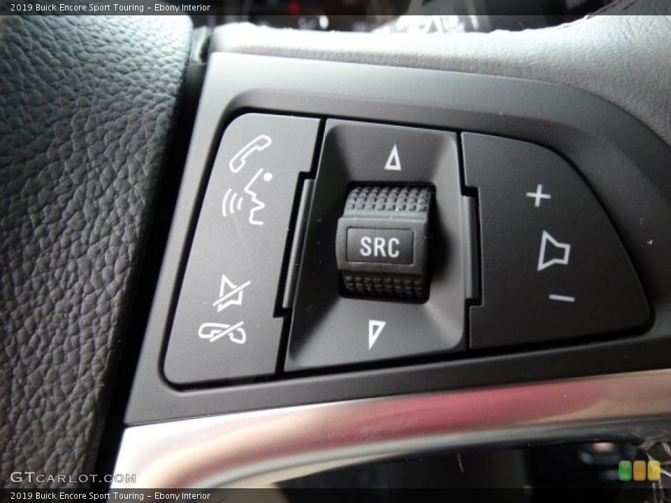 Ebony Interior Steering Wheel for the 2019 Buick Encore Sport Touring #133325850