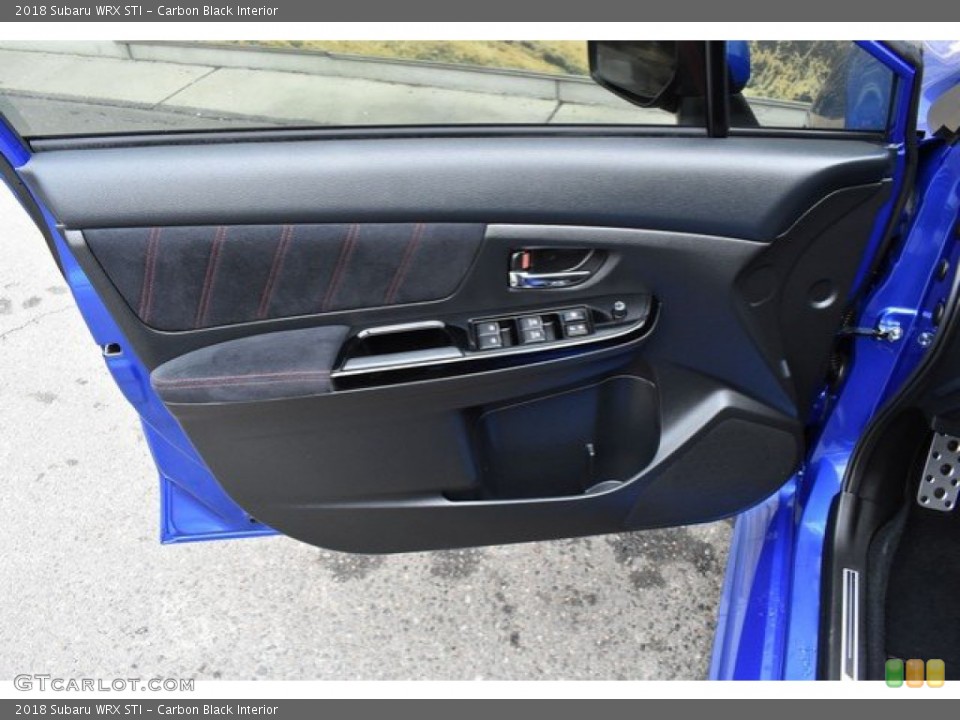 Carbon Black Interior Door Panel for the 2018 Subaru WRX STI #133331682