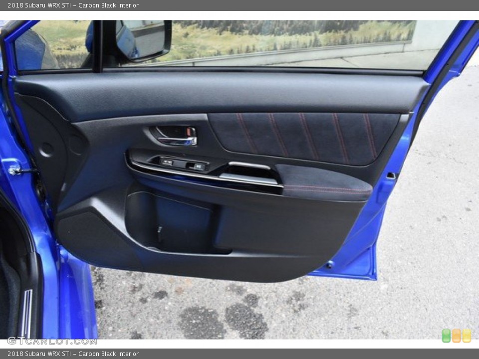 Carbon Black Interior Door Panel for the 2018 Subaru WRX STI #133331688