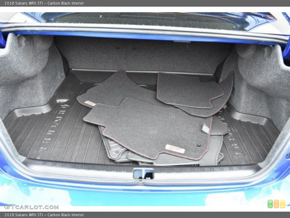 Carbon Black Interior Trunk for the 2018 Subaru WRX STI #133331697