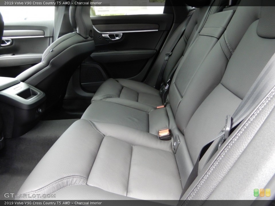 Charcoal Interior Rear Seat for the 2019 Volvo V90 Cross Country T5 AWD #133334573