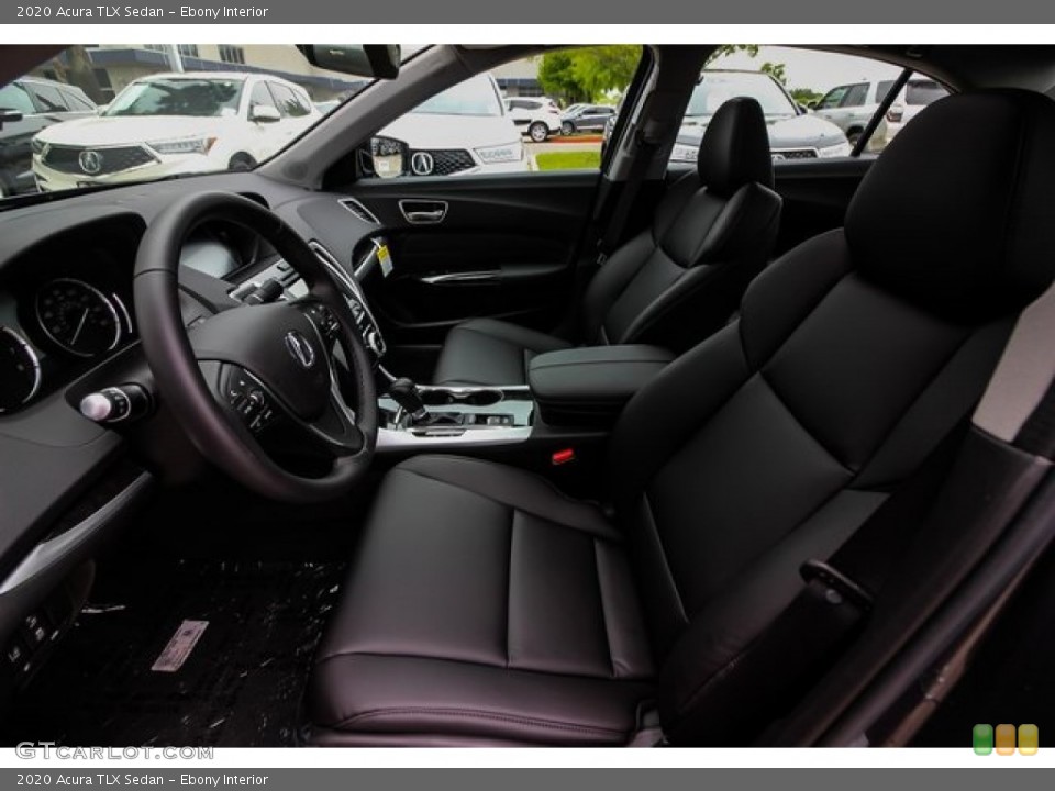 Ebony Interior Front Seat for the 2020 Acura TLX Sedan #133349187