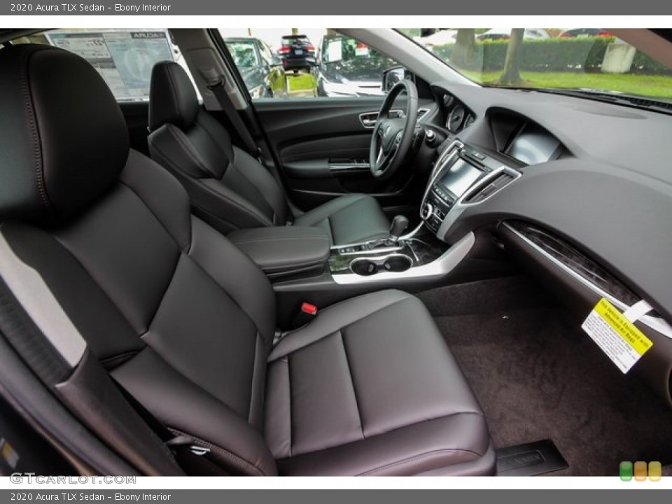 Ebony Interior Front Seat for the 2020 Acura TLX Sedan #133349337