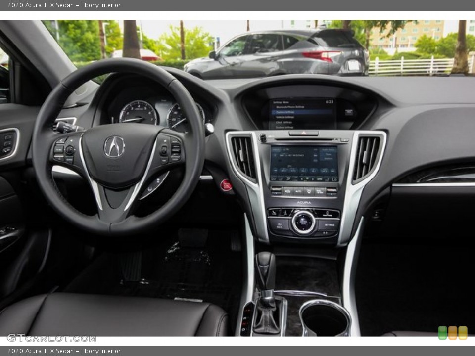 Ebony Interior Dashboard for the 2020 Acura TLX Sedan #133349372
