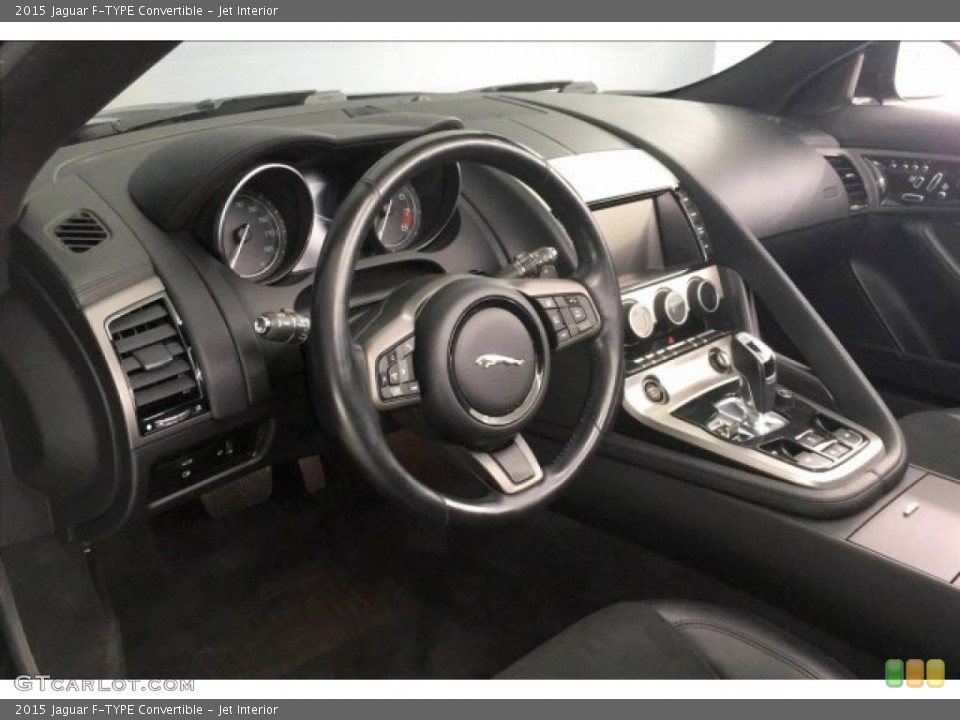 Jet Interior Dashboard for the 2015 Jaguar F-TYPE Convertible #133357392