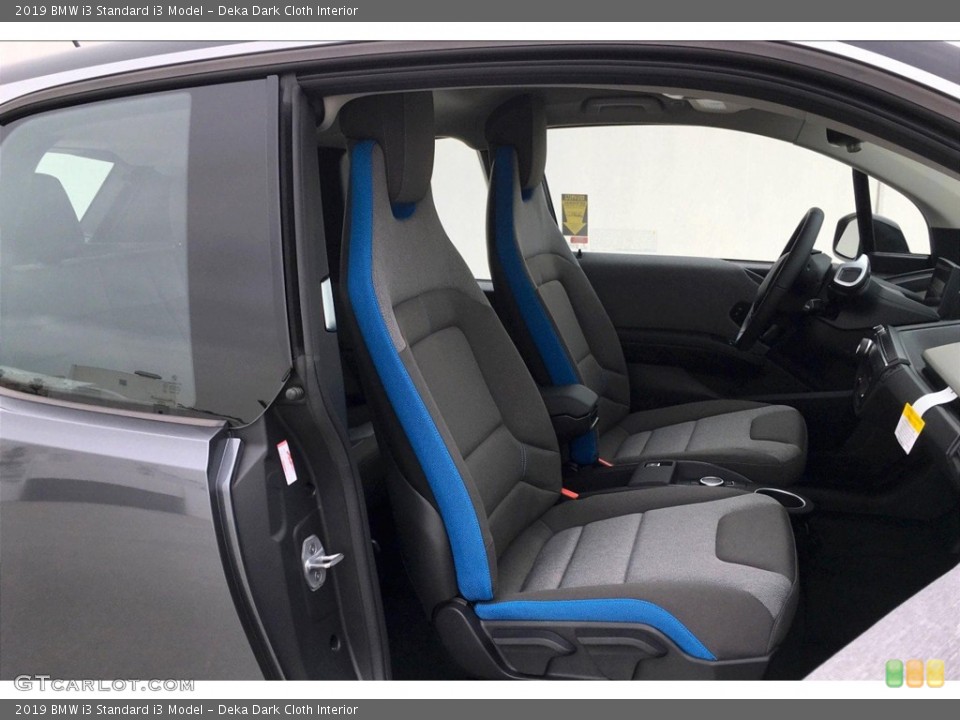 Deka Dark Cloth Interior Front Seat for the 2019 BMW i3  #133363508