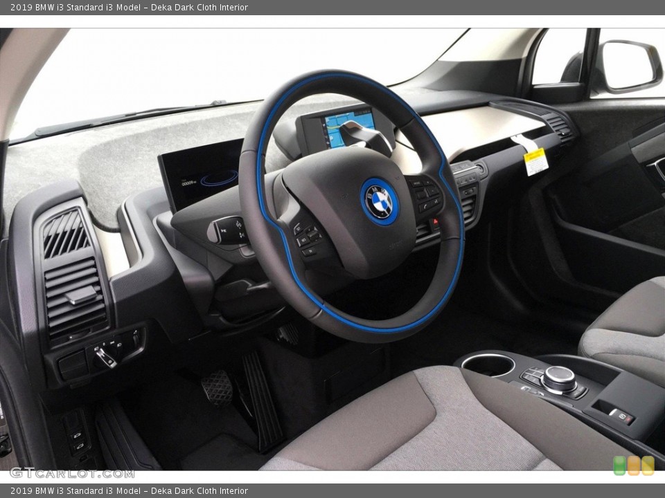 Deka Dark Cloth Interior Steering Wheel for the 2019 BMW i3  #133363619