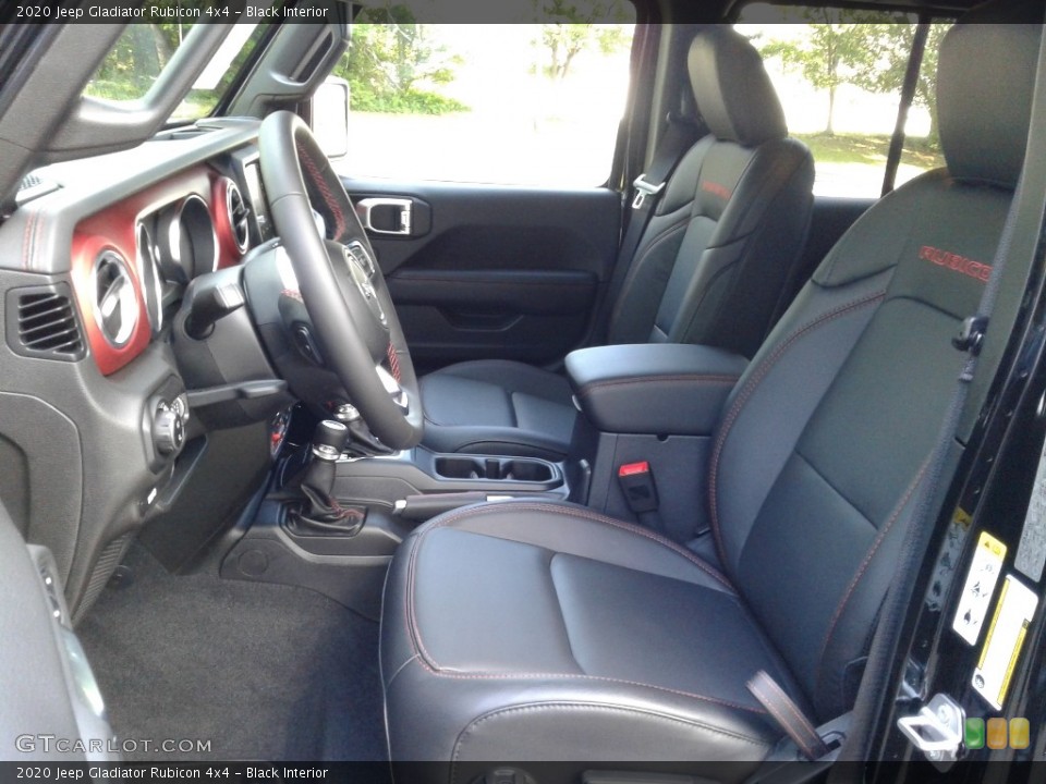 Black Interior Photo for the 2020 Jeep Gladiator Rubicon 4x4 #133368515