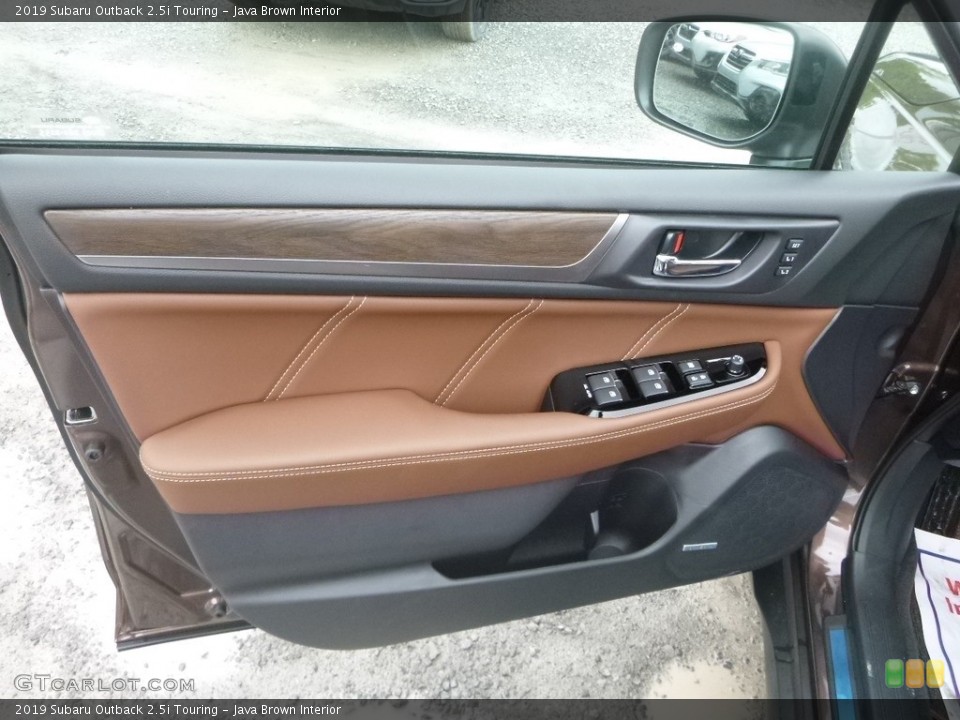 Java Brown Interior Door Panel for the 2019 Subaru Outback 2.5i Touring #133373915