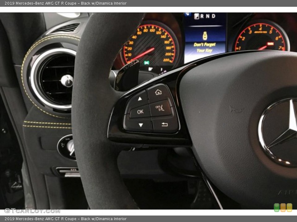 Black w/Dinamica Interior Steering Wheel for the 2019 Mercedes-Benz AMG GT R Coupe #133384183