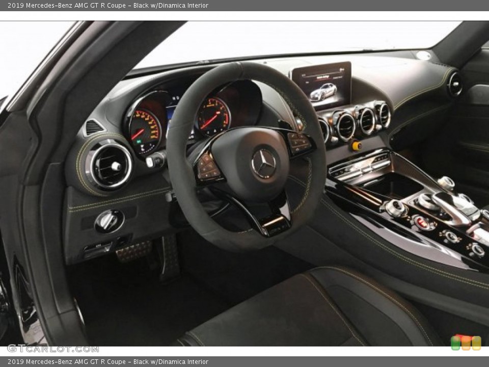Black w/Dinamica Interior Dashboard for the 2019 Mercedes-Benz AMG GT R Coupe #133384312