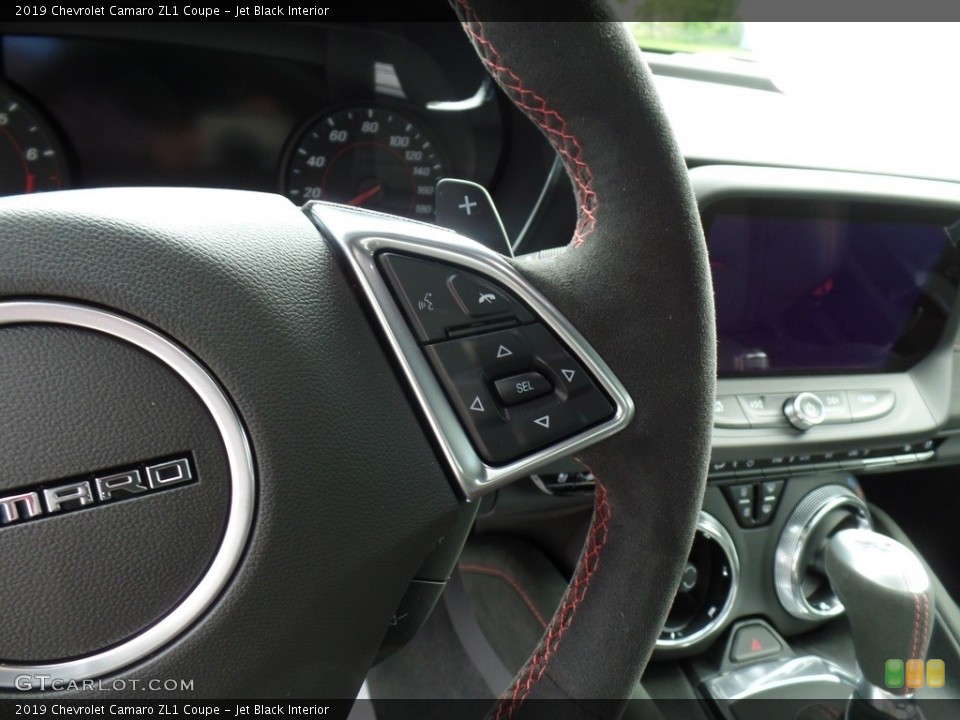 Jet Black Interior Controls for the 2019 Chevrolet Camaro ZL1 Coupe #133396501