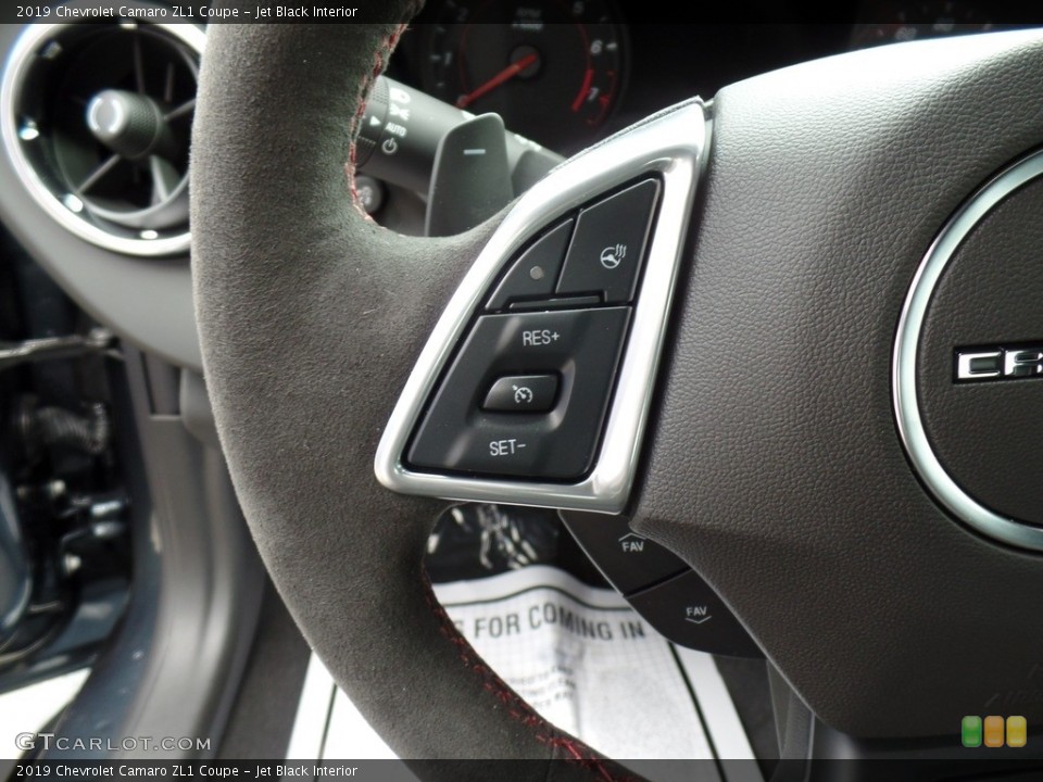 Jet Black Interior Controls for the 2019 Chevrolet Camaro ZL1 Coupe #133396516