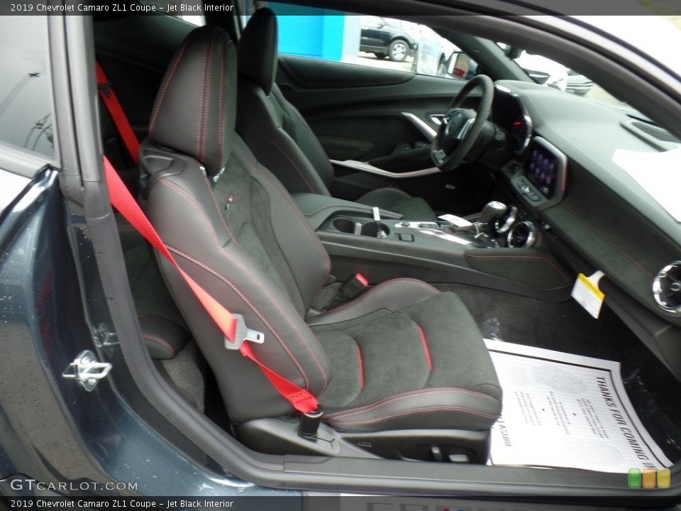 Jet Black Interior Front Seat for the 2019 Chevrolet Camaro ZL1 Coupe #133396720