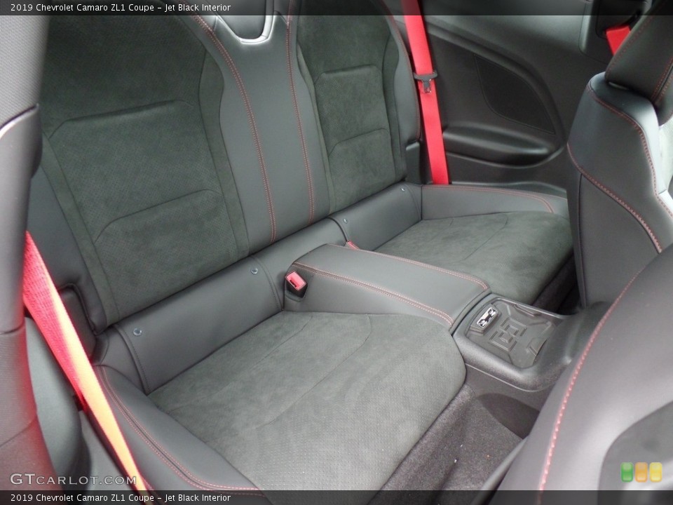 Jet Black Interior Rear Seat for the 2019 Chevrolet Camaro ZL1 Coupe #133396735