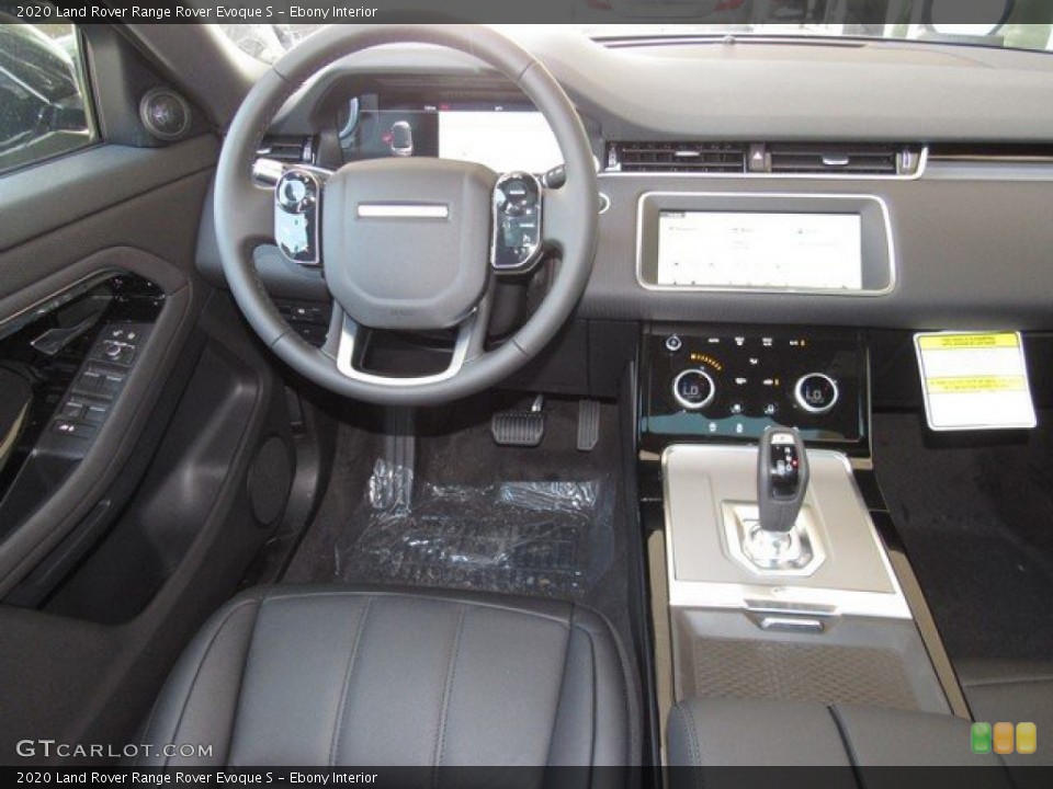 Ebony Interior Dashboard for the 2020 Land Rover Range Rover Evoque S #133408748