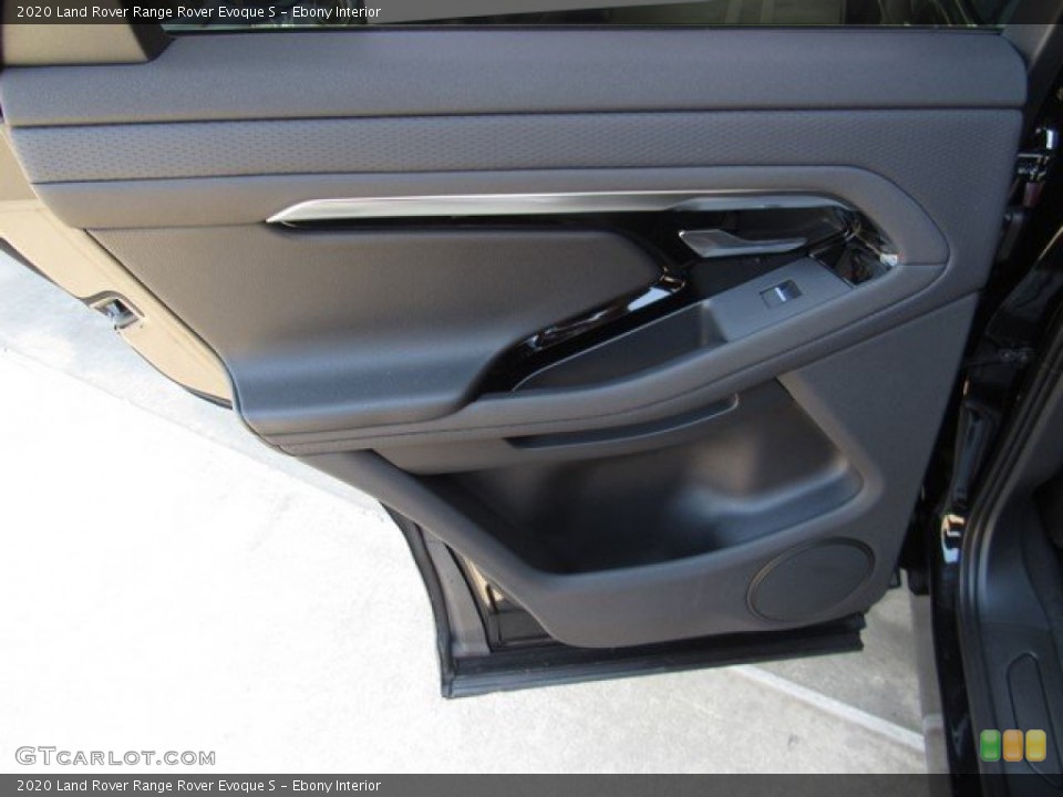 Ebony Interior Door Panel for the 2020 Land Rover Range Rover Evoque S #133408895