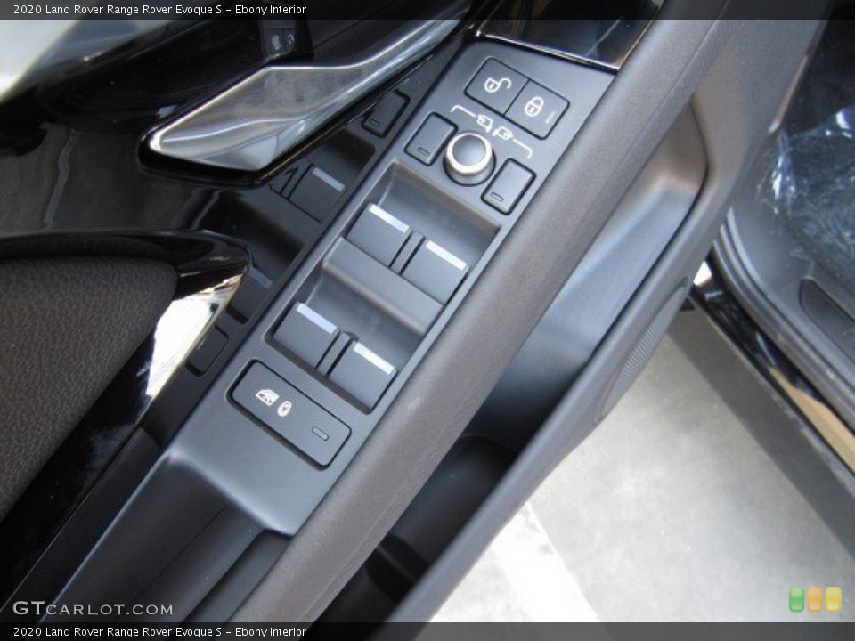 Ebony Interior Controls for the 2020 Land Rover Range Rover Evoque S #133408931