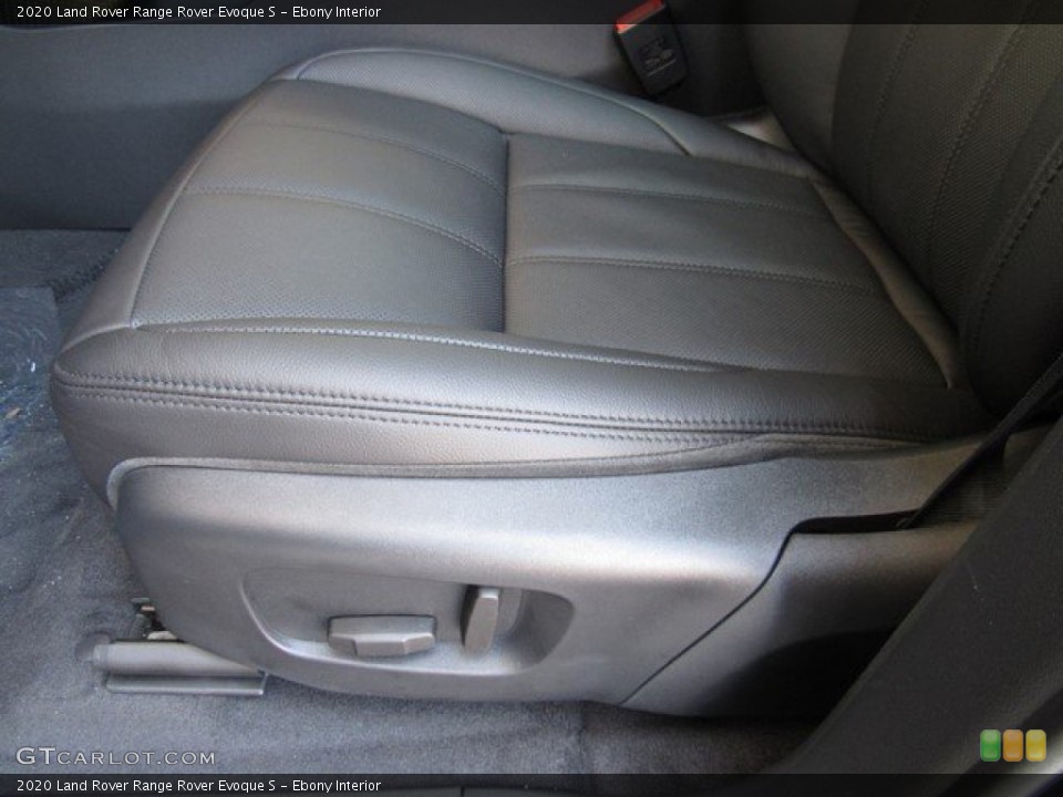 Ebony Interior Front Seat for the 2020 Land Rover Range Rover Evoque S #133408949