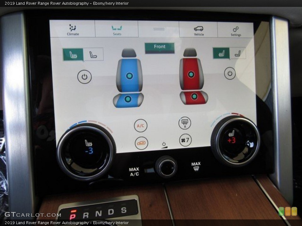 Ebony/Ivory Interior Controls for the 2019 Land Rover Range Rover Autobiography #133410749