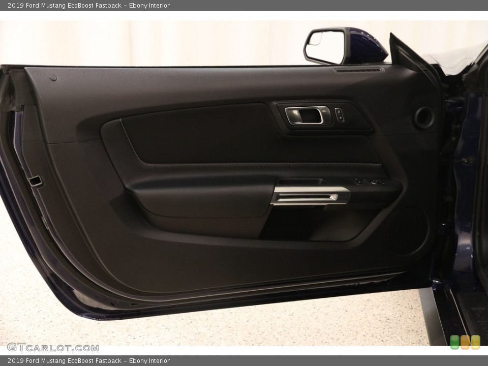 Ebony Interior Door Panel for the 2019 Ford Mustang EcoBoost Fastback #133414967