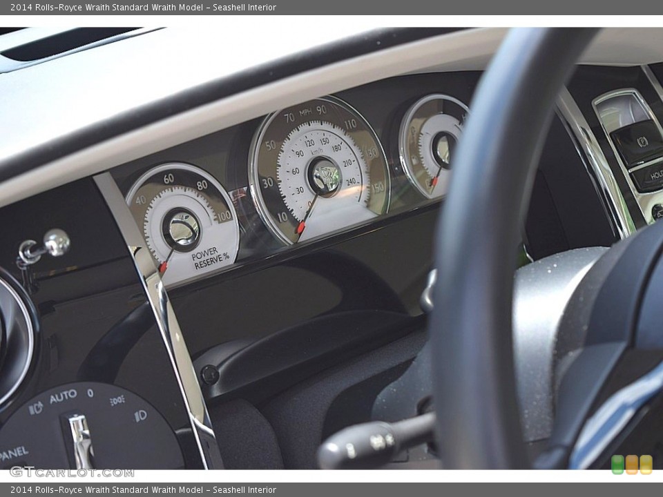 Seashell Interior Gauges for the 2014 Rolls-Royce Wraith  #133418665
