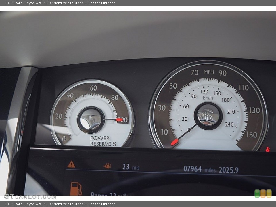 Seashell Interior Gauges for the 2014 Rolls-Royce Wraith  #133419193