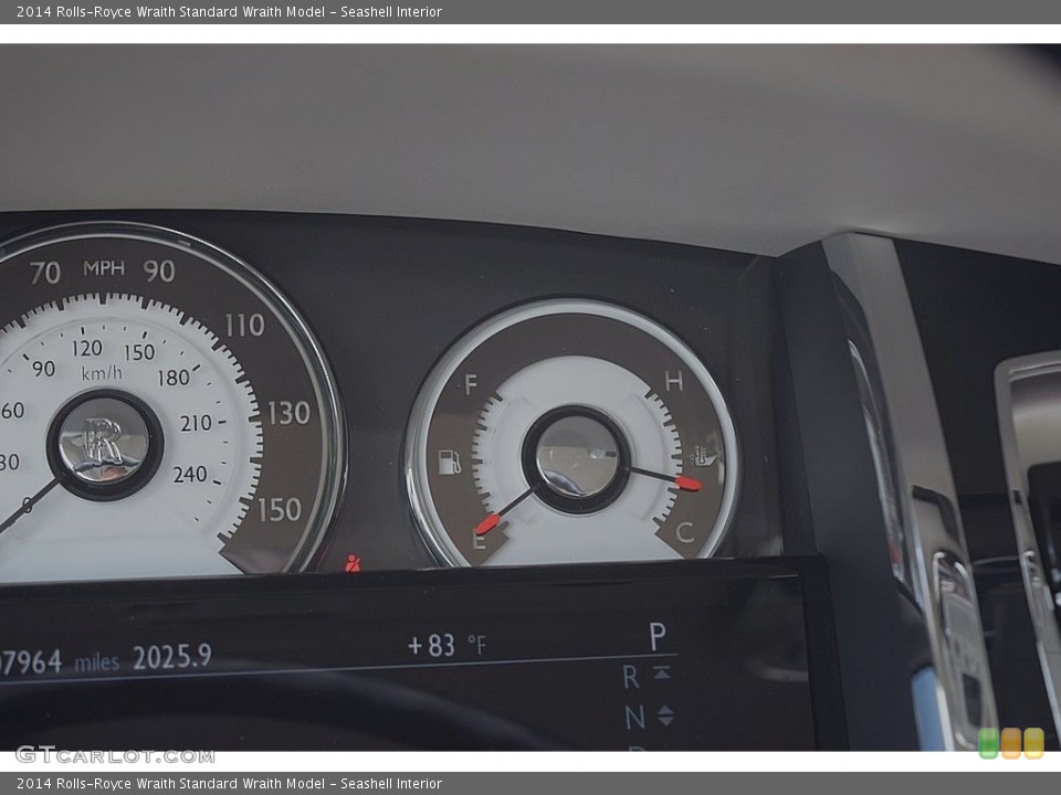 Seashell Interior Gauges for the 2014 Rolls-Royce Wraith  #133419208