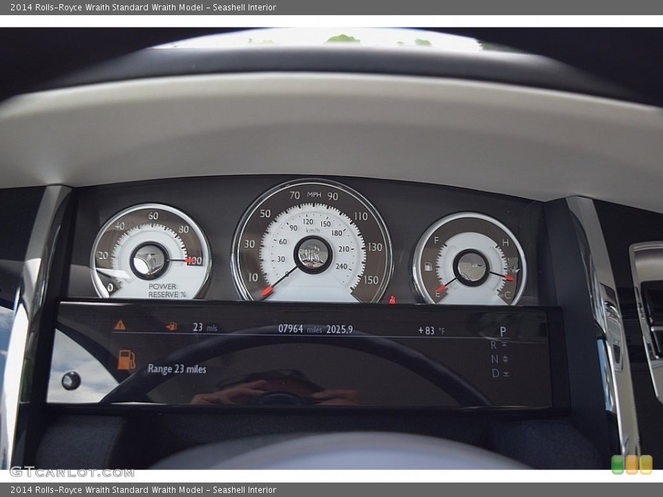 Seashell Interior Gauges for the 2014 Rolls-Royce Wraith  #133419229