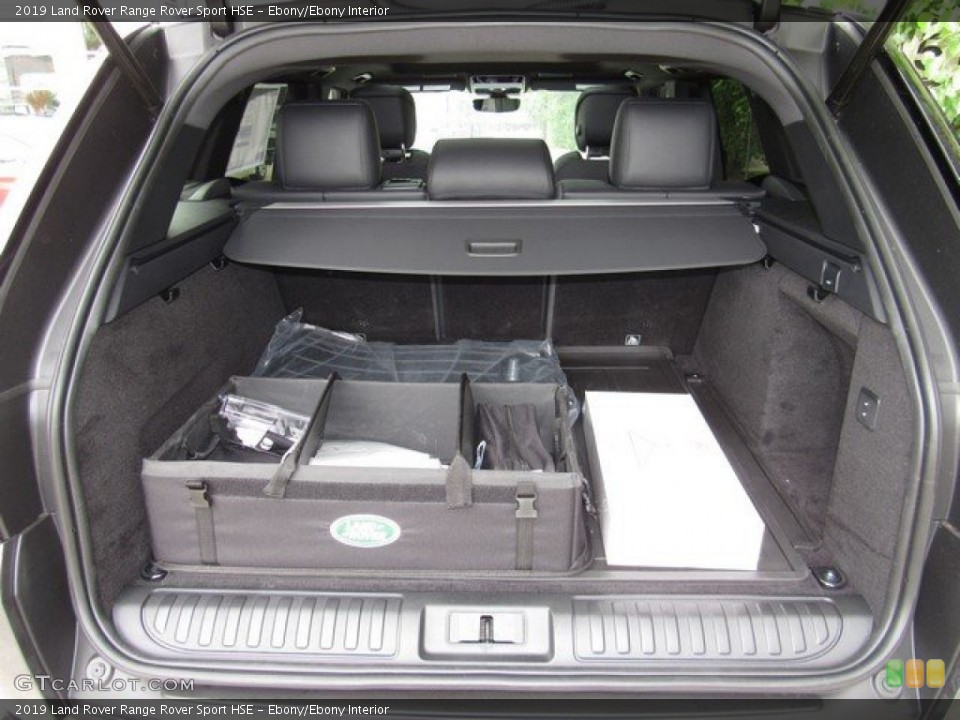 Ebony/Ebony Interior Trunk for the 2019 Land Rover Range Rover Sport HSE #133451286