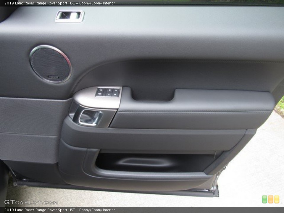 Ebony/Ebony Interior Door Panel for the 2019 Land Rover Range Rover Sport HSE #133451343