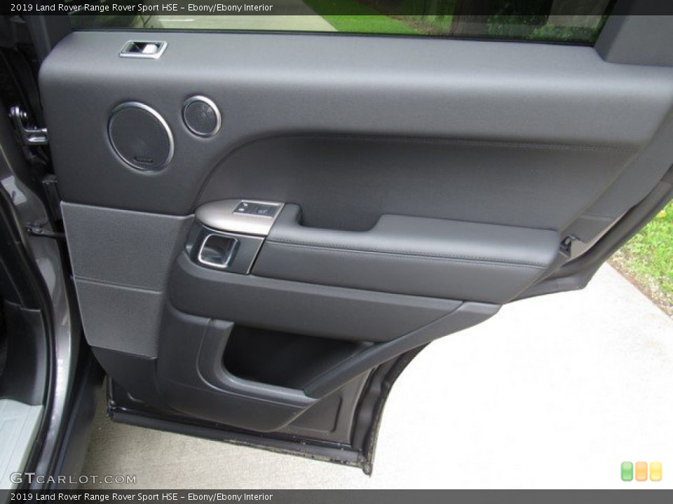 Ebony/Ebony Interior Door Panel for the 2019 Land Rover Range Rover Sport HSE #133451361
