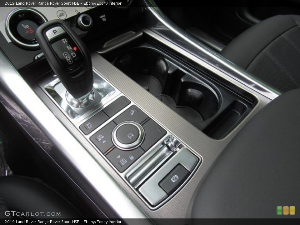 Ebony/Ebony Interior Transmission for the 2019 Land Rover Range Rover Sport HSE #133451642