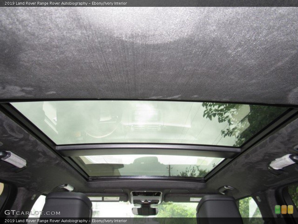 Ebony/Ivory Interior Sunroof for the 2019 Land Rover Range Rover Autobiography #133452708