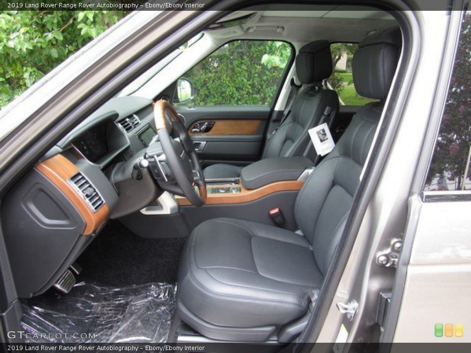 Ebony/Ebony Interior Front Seat for the 2019 Land Rover Range Rover Autobiography #133453227