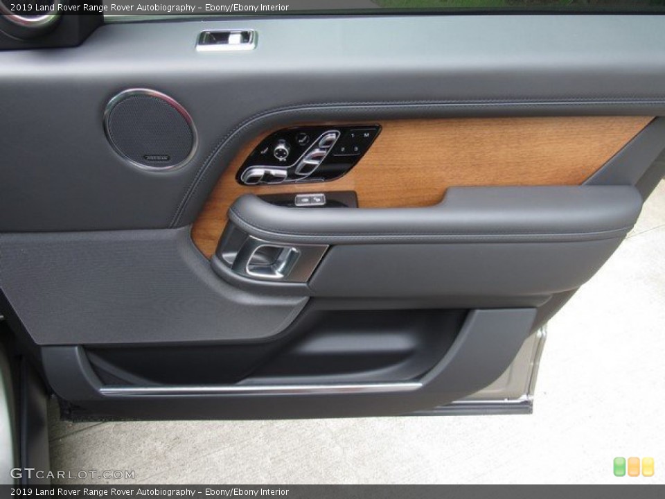 Ebony/Ebony Interior Door Panel for the 2019 Land Rover Range Rover Autobiography #133453539