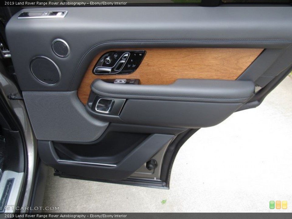 Ebony/Ebony Interior Door Panel for the 2019 Land Rover Range Rover Autobiography #133453578