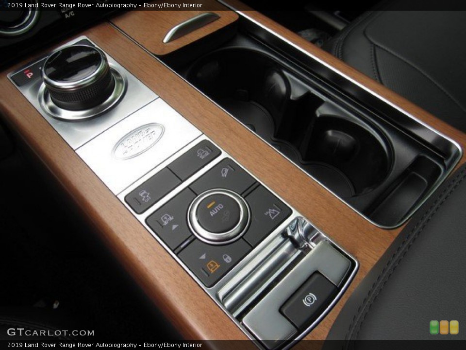 Ebony/Ebony Interior Controls for the 2019 Land Rover Range Rover Autobiography #133453959