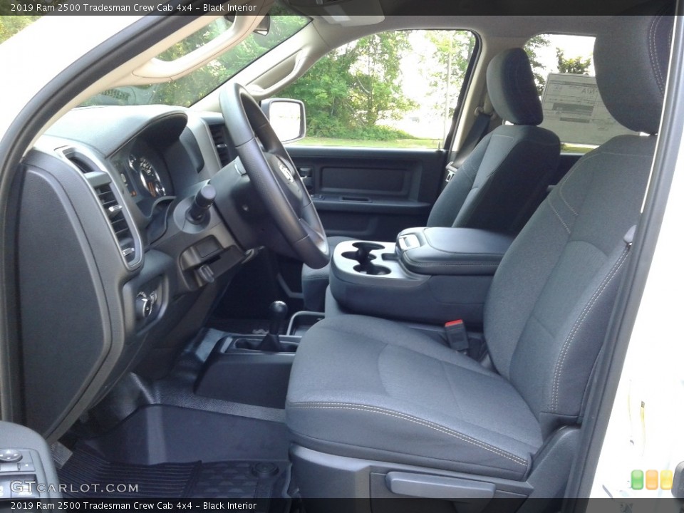 Black Interior Photo for the 2019 Ram 2500 Tradesman Crew Cab 4x4 #133458744