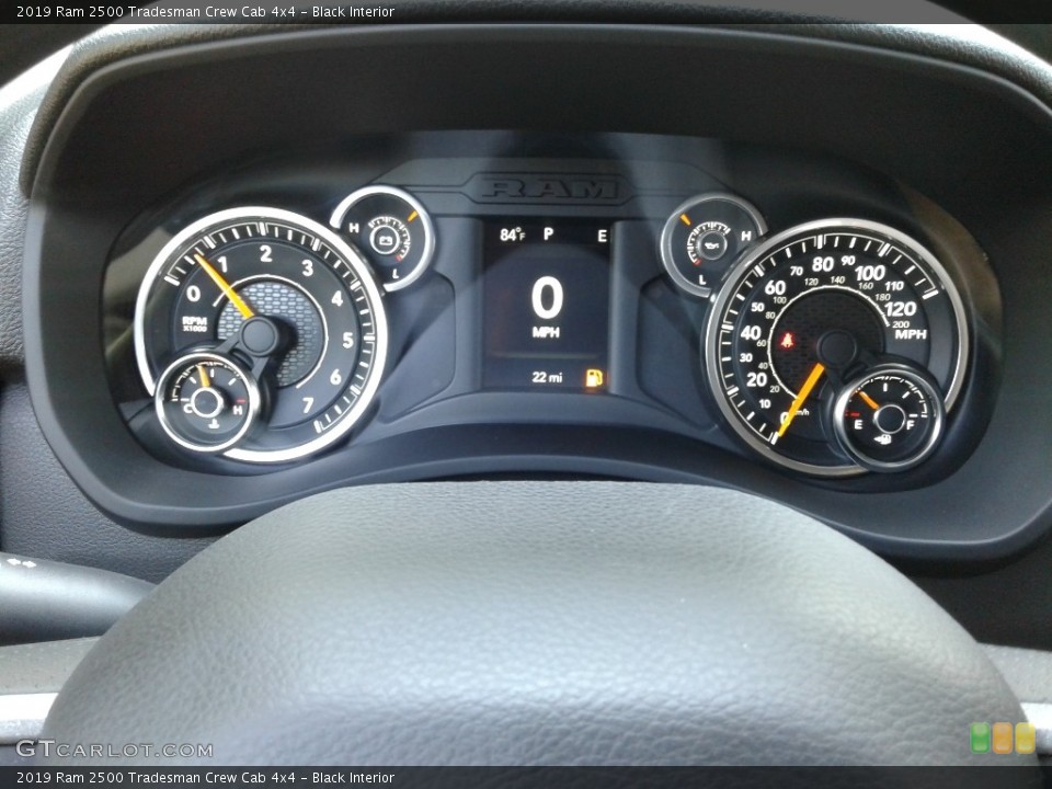 Black Interior Gauges for the 2019 Ram 2500 Tradesman Crew Cab 4x4 #133458897