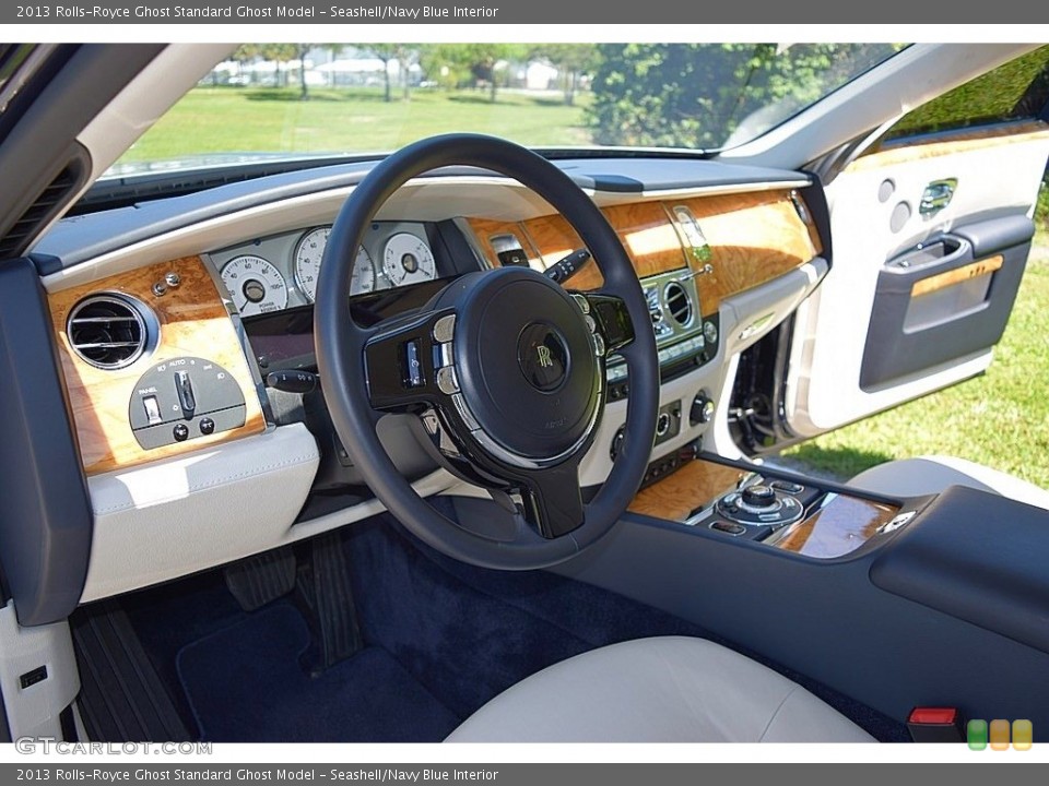 Seashell/Navy Blue Interior Dashboard for the 2013 Rolls-Royce Ghost  #133463188