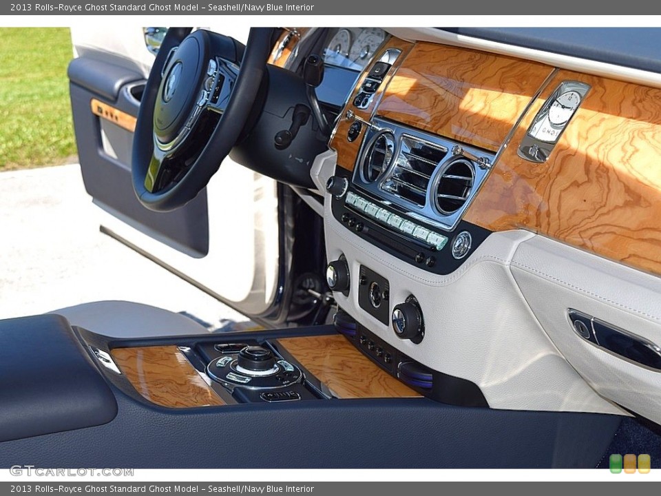 Seashell/Navy Blue Interior Controls for the 2013 Rolls-Royce Ghost  #133463503
